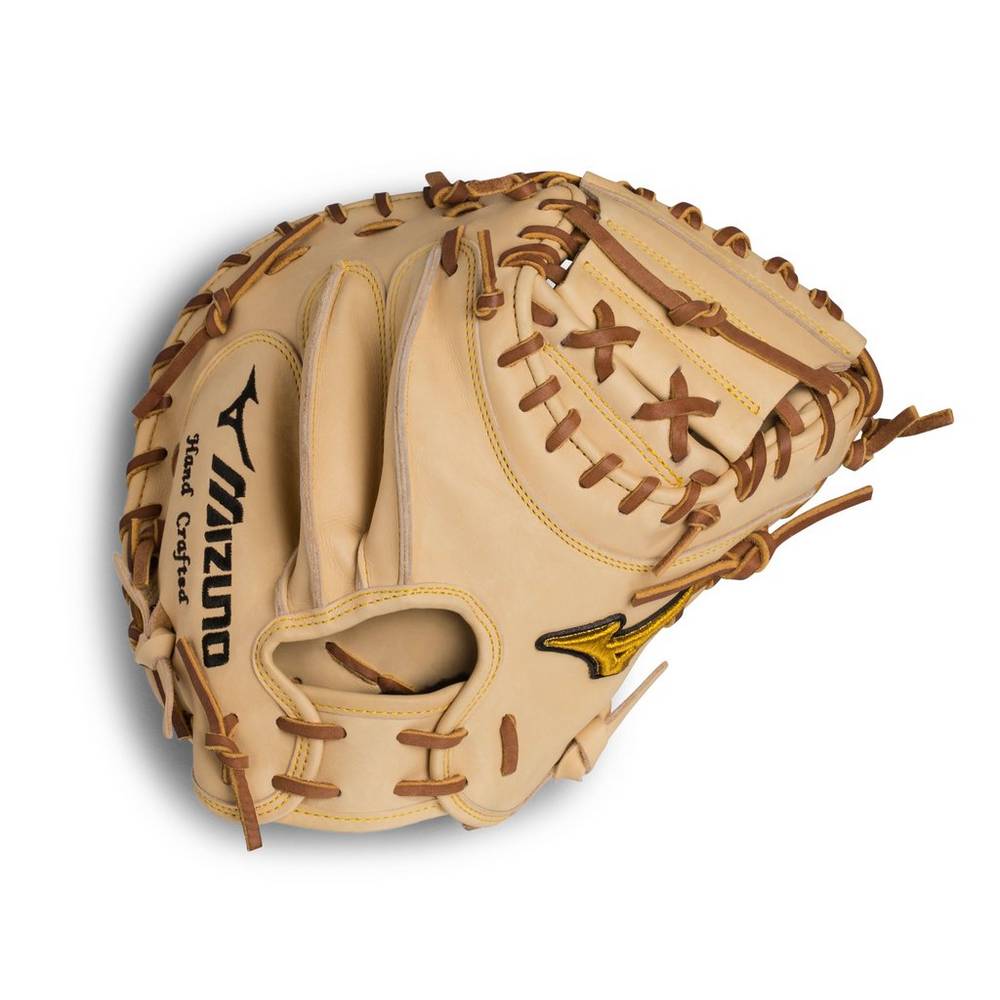 Mizuno Pro 33.5" - Bayan Catchers Mitt - Kahverengi Türkiye (QLTFAO-487)